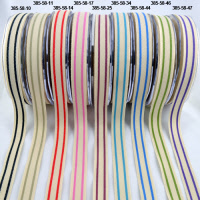 385-58 Organic Cotton Blend / Stripes 16mm